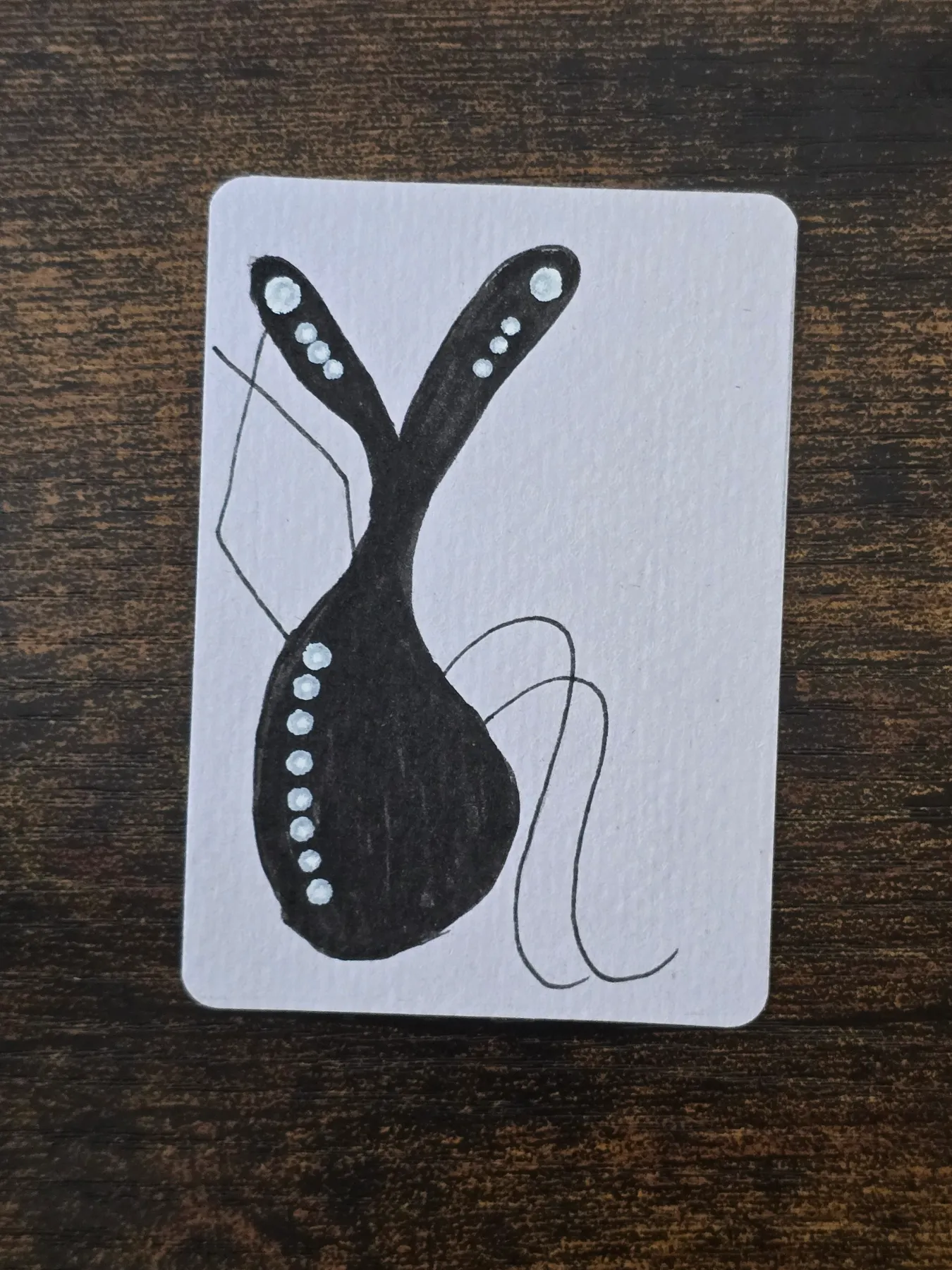 Resting Tim aceo art card