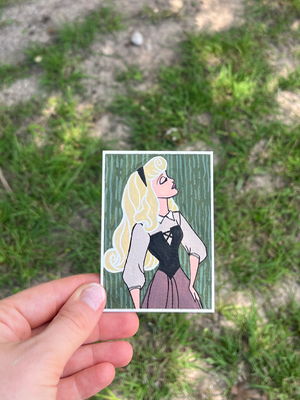 Aurora aceo art card thumbnail 2