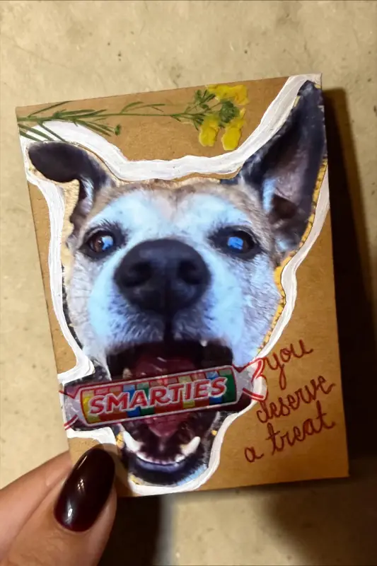You Deserve a Treat aceo art card
