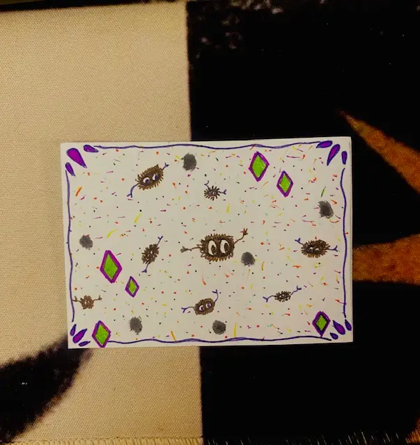 Soot sprites aceo art card
