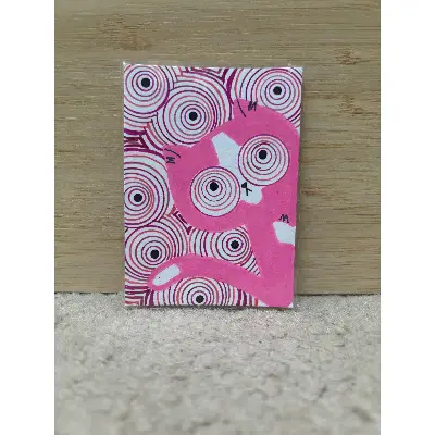 I think I'm Purr-anoid aceo art card thumbnail 1
