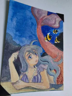 You listen to me aceo art card thumbnail 2
