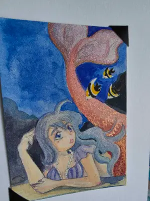 You listen to me aceo art card thumbnail 1
