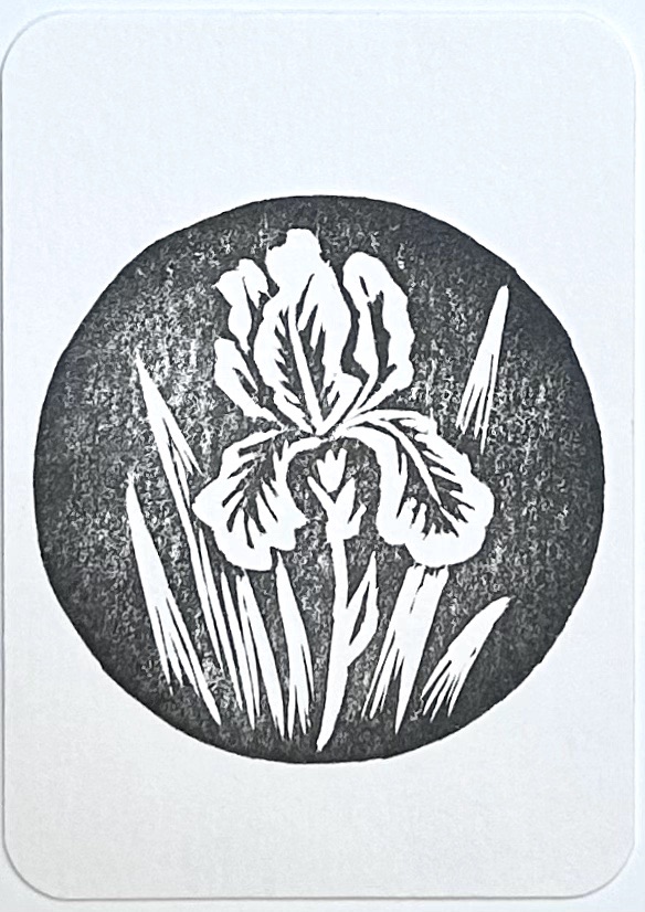 Iris 3 aceo art card