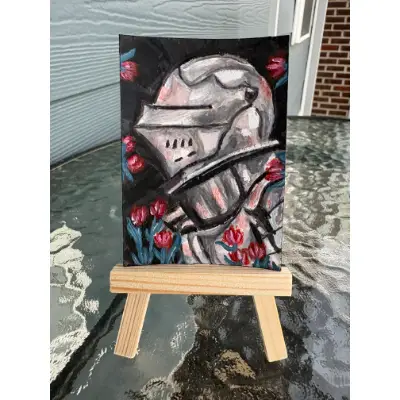 Red Knight (3/3) aceo art card thumbnail 1