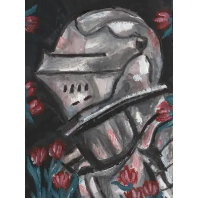 Red Knight (3/3) aceo art card thumbnail 2