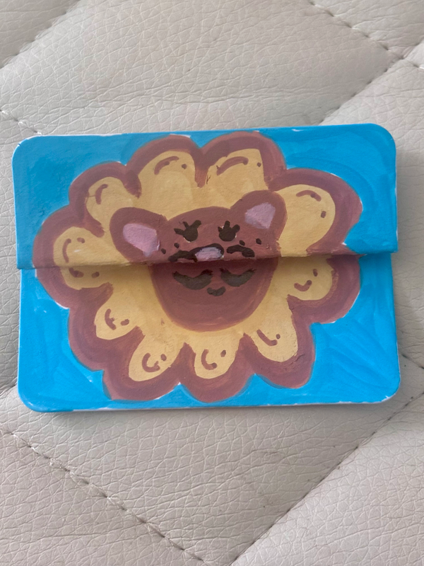 Be brave aceo art card