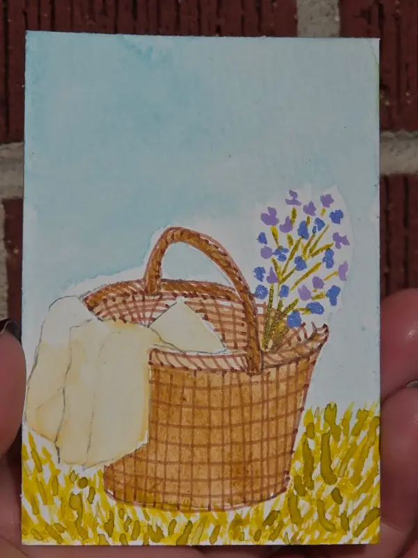 Fresh Start aceo art card