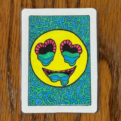 Gooey Goober #2 Goo-Goo Heart Eyes for You Original ACEO aceo art card thumbnail 1