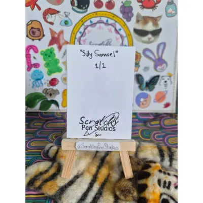 "Silly Samuel" Fan Art, Smiling Friends aceo art card thumbnail 2