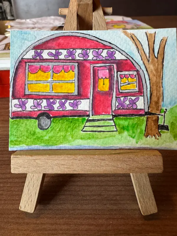 Jolene aceo art card