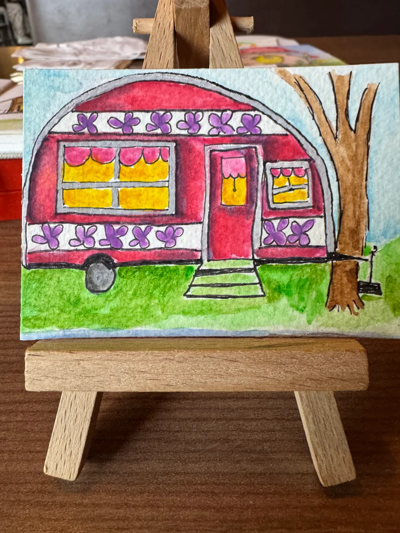 Jolene aceo art card