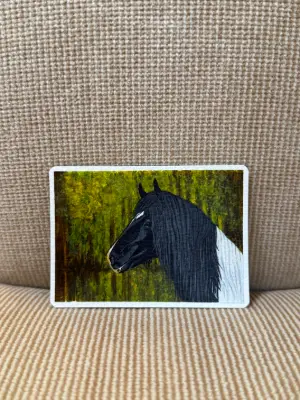 Versace – Original Watercolor ACEO aceo art card thumbnail 2