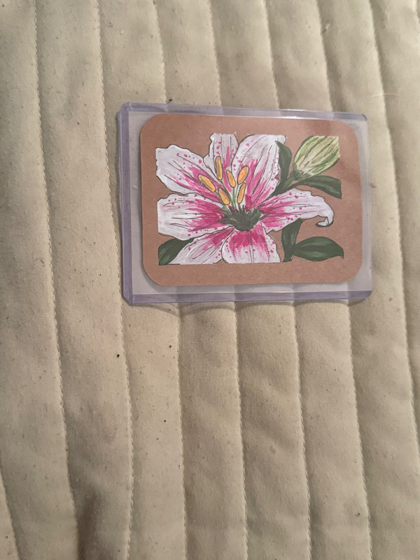 Lily aceo art card