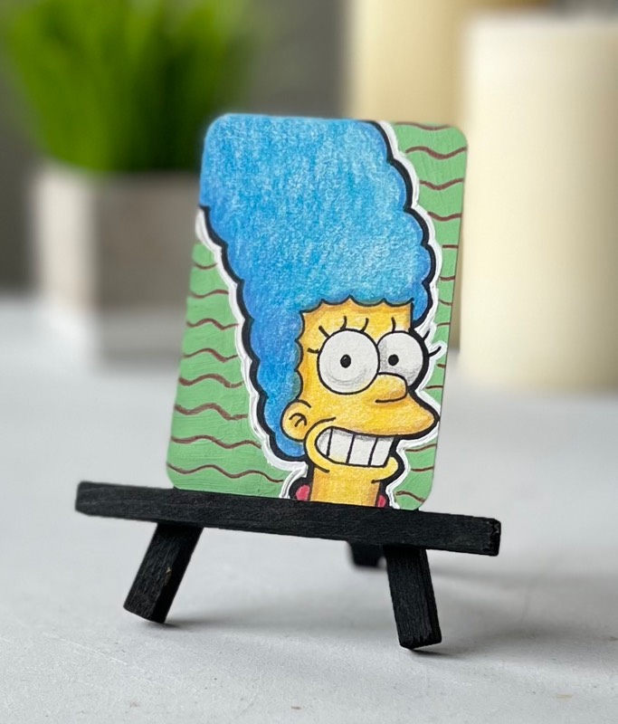 Mark Simpson aceo art card