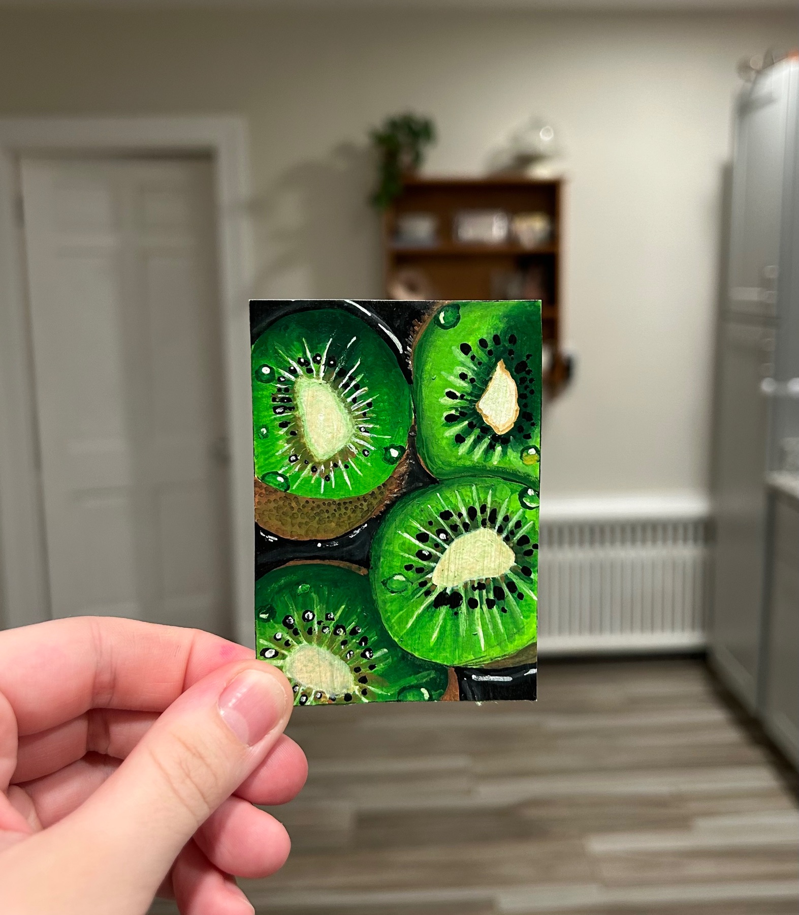 Kiwi Constellation aceo art card