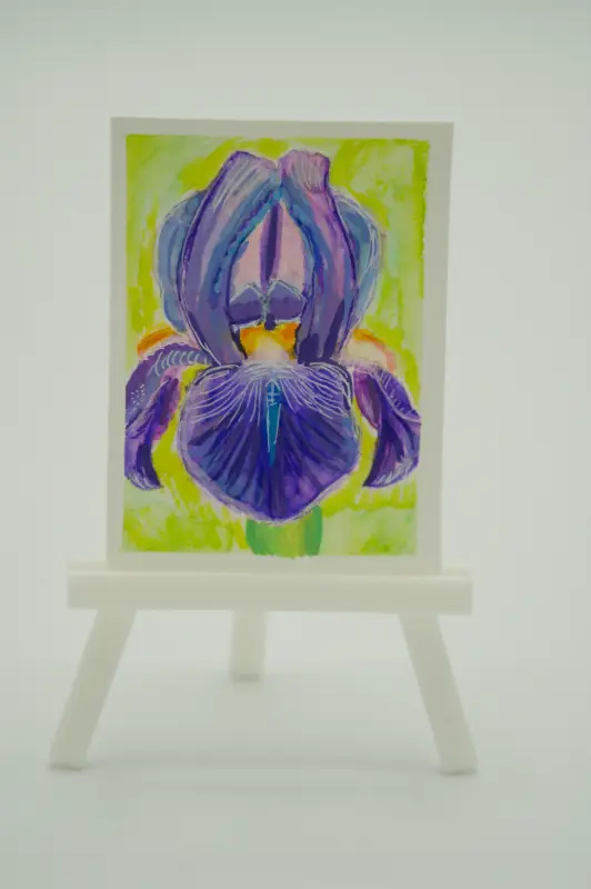 Iris aceo art card