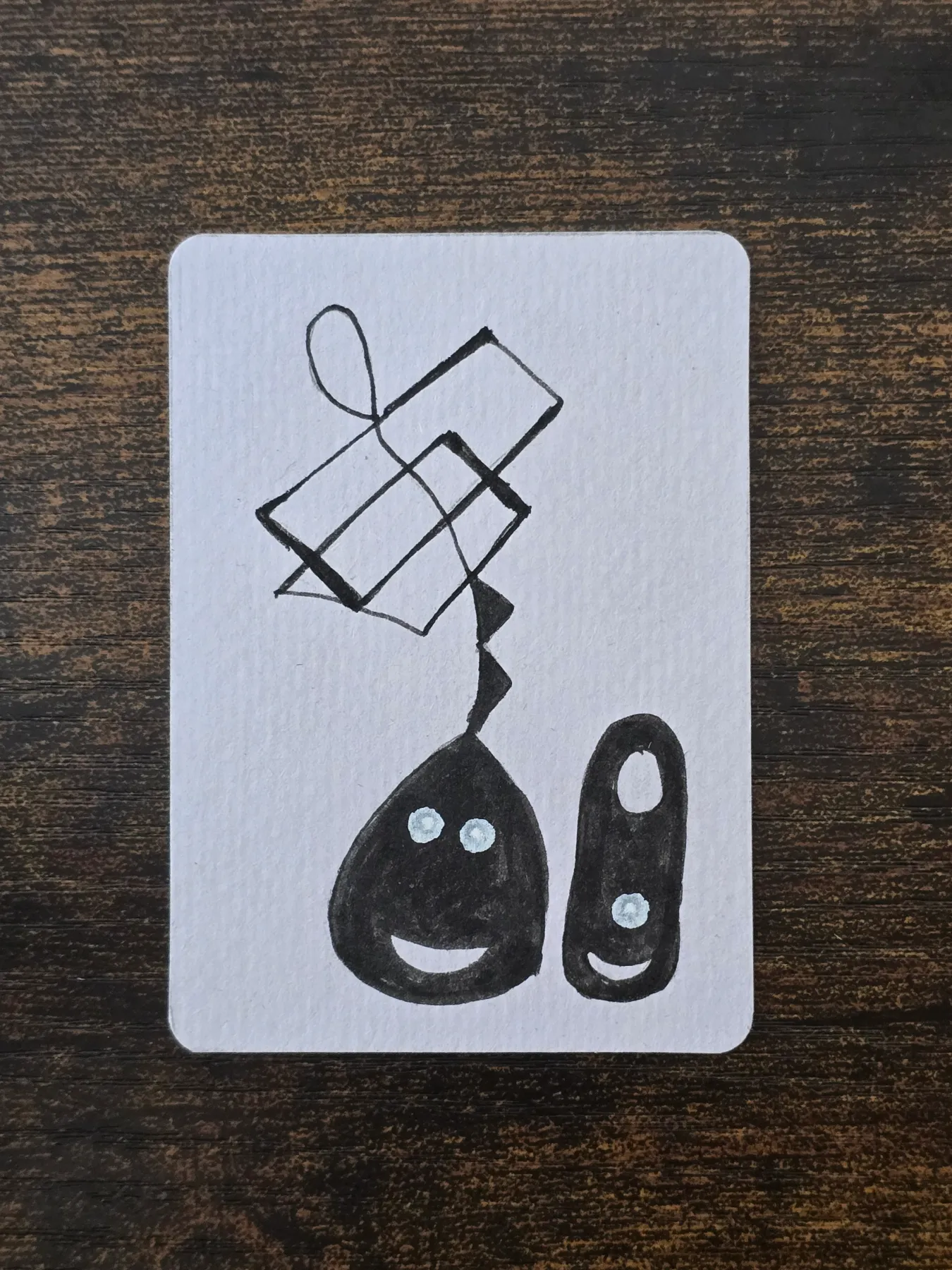 Connor & Greg aceo art card
