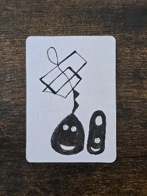 Connor & Greg aceo art card thumbnail 1