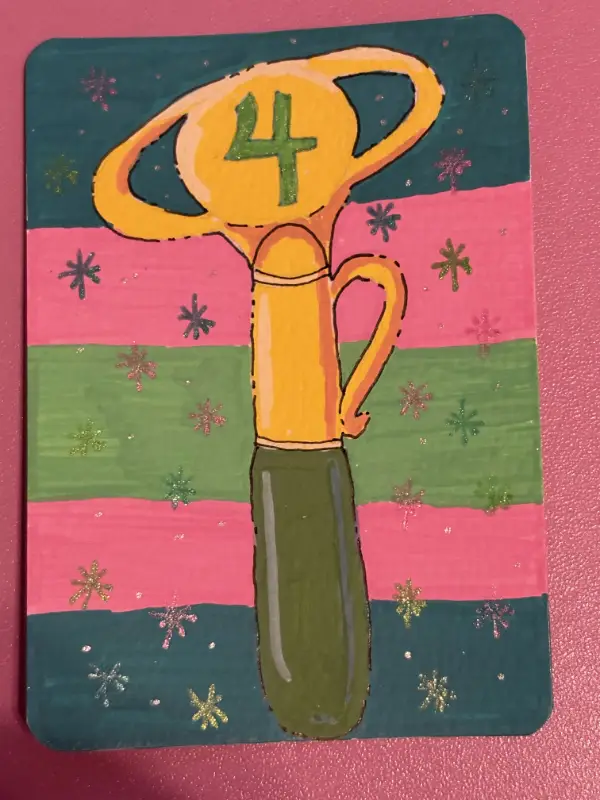 Sailor Jupiter Transformation Pen aceo art card