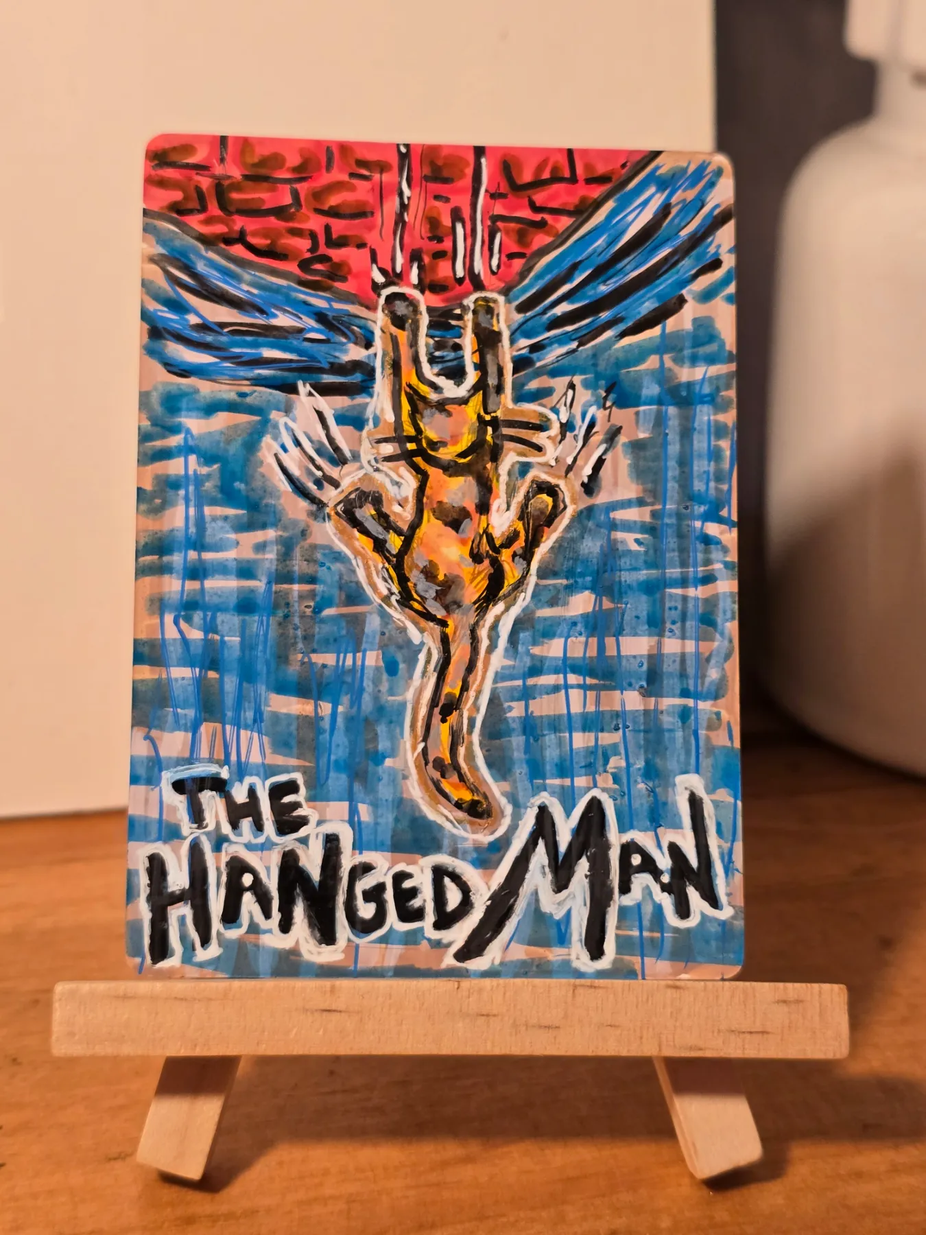 The Hanged Man aceo art card