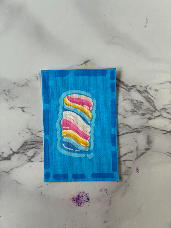 Mellow Marsh aceo art card