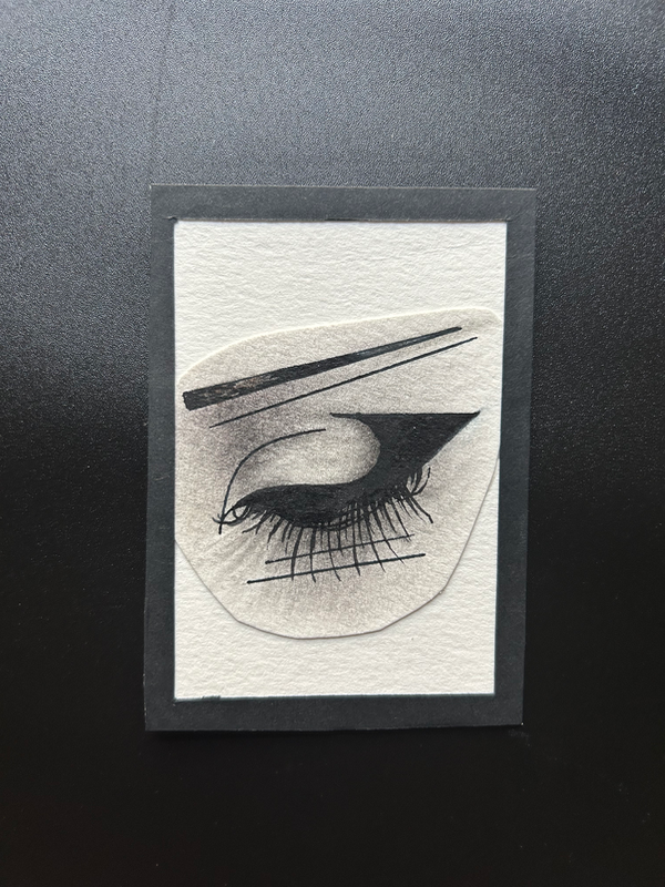 Eye Series #3 aceo art card
