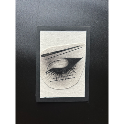 Eye Series #3 aceo art card thumbnail 1