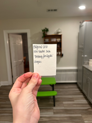 Bobbing for Apples aceo art card thumbnail 2