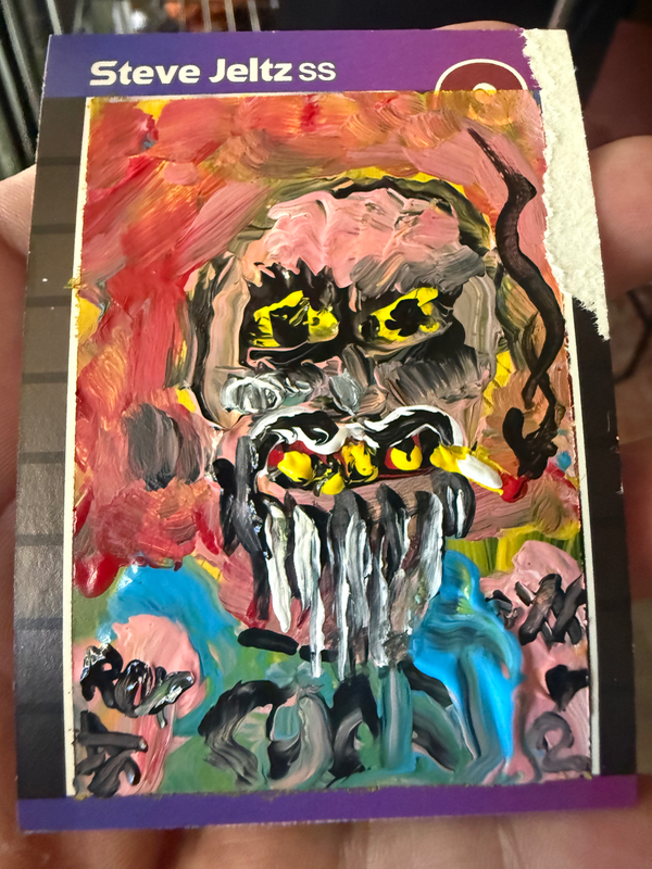 New Major Arcana- Aging Rocker aceo art card