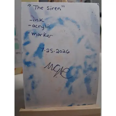 The Siren aceo art card thumbnail 5