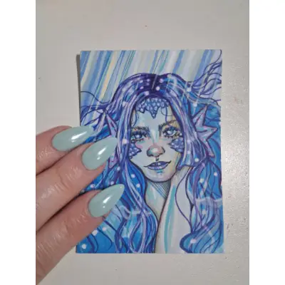 The Siren aceo art card thumbnail 4
