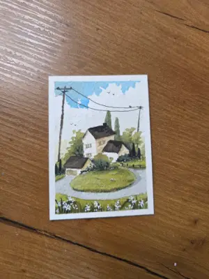 Ivy Green Court aceo art card thumbnail 2