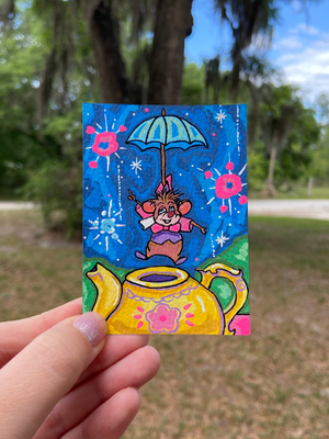 Twinkle Twinkle aceo art card thumbnail 1