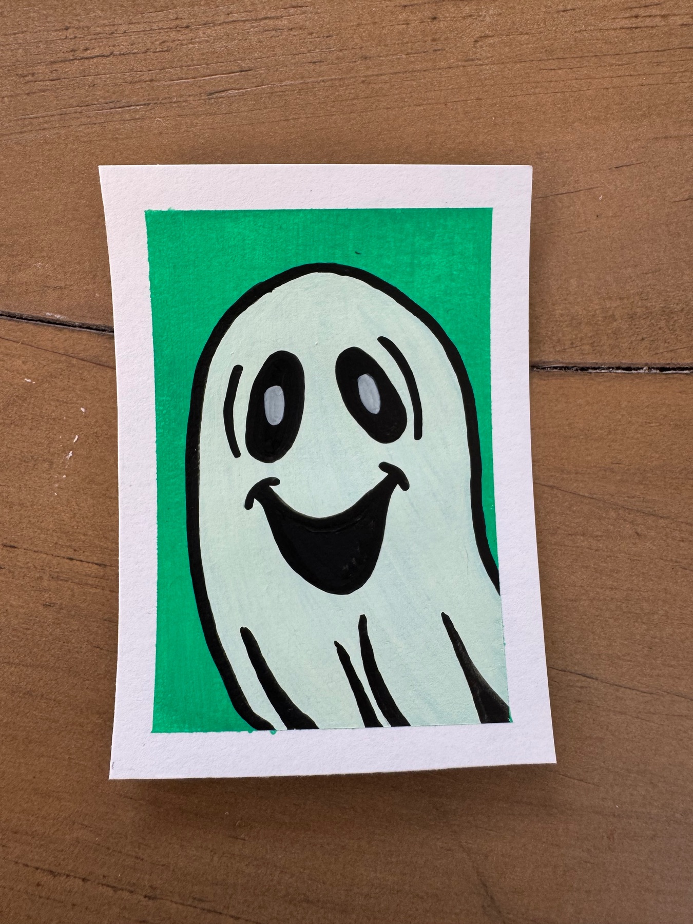 Sheet Happens aceo art card