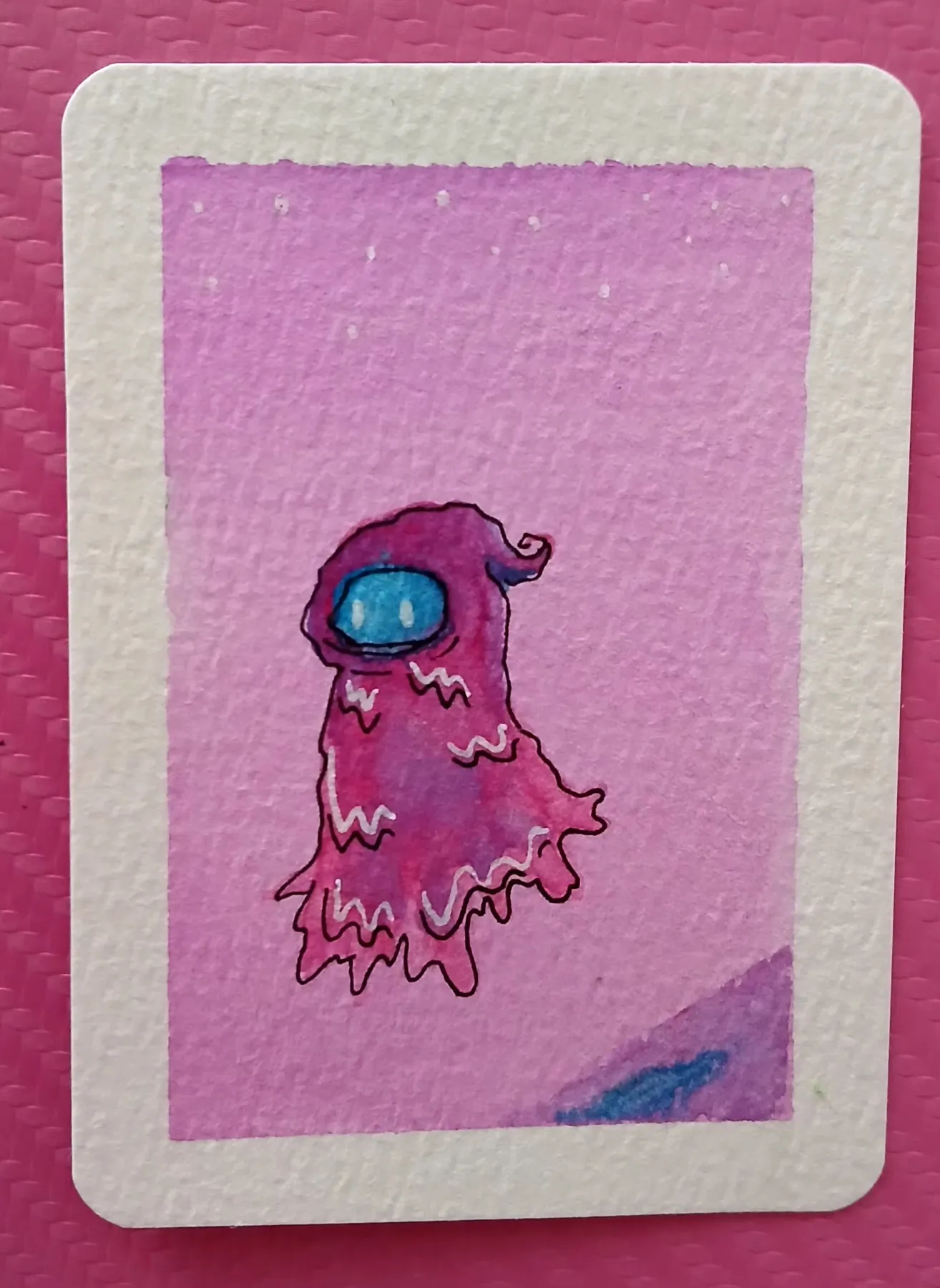 Quite Spirits 007 aceo art card