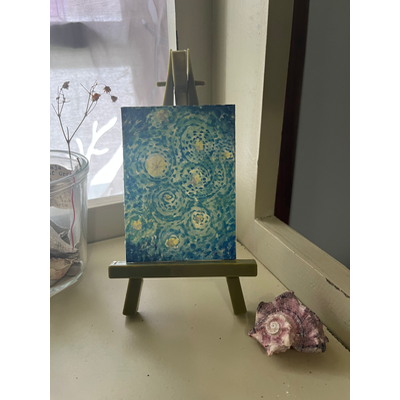 The Wishing Star aceo art card thumbnail 2