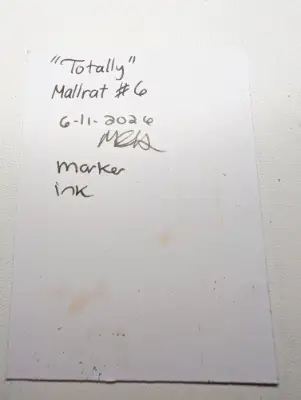 Mallrat #4 - Rad aceo art card thumbnail 5