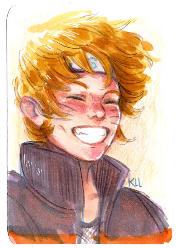 Naruto aceo art card