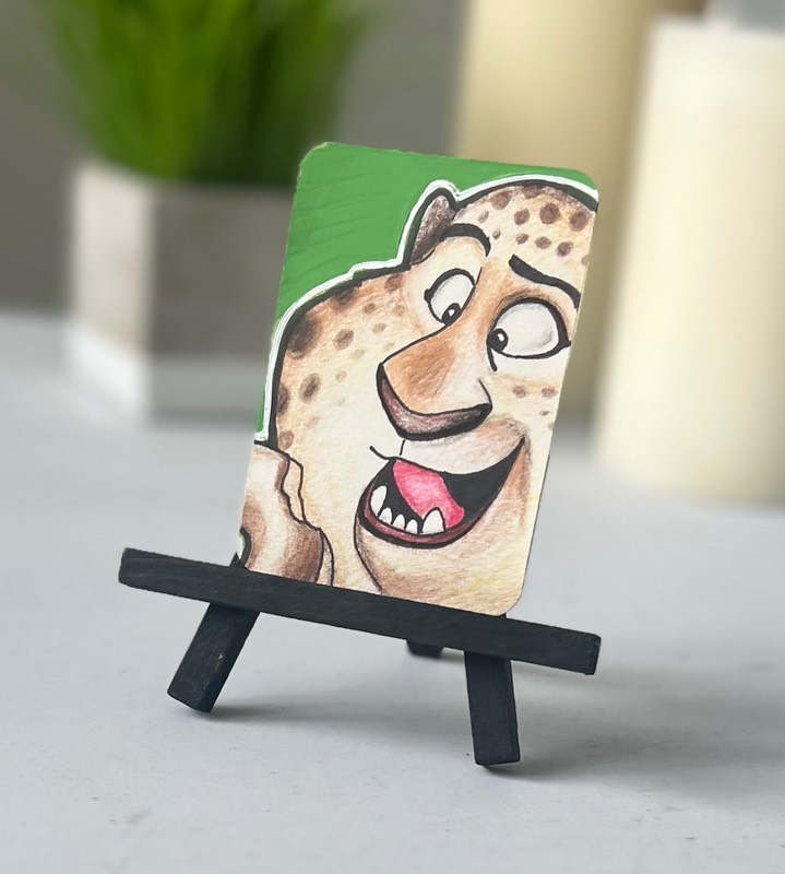 Officer Clawhauser aceo art card
