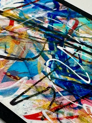 Fragments F-08 aceo art card thumbnail 2