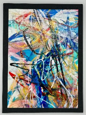 Fragments F-08 aceo art card thumbnail 1