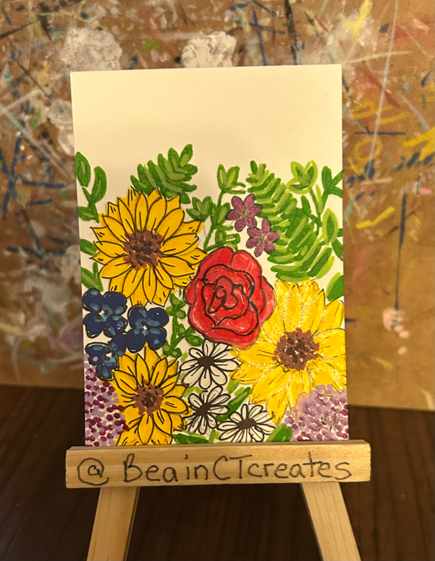Bunch of Sunshine aceo art card