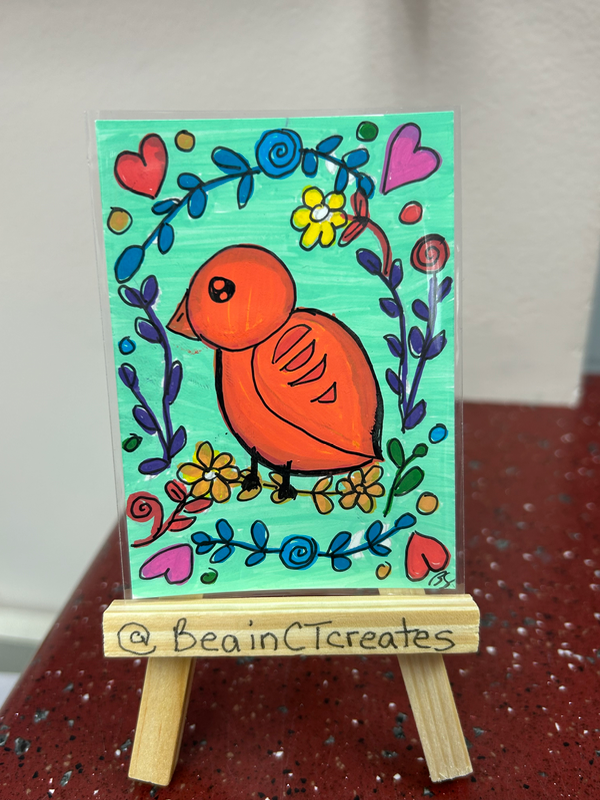 Little Red aceo art card
