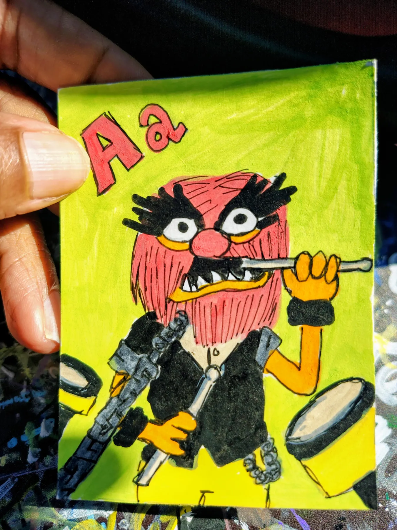 Animal ACEO aceo art card