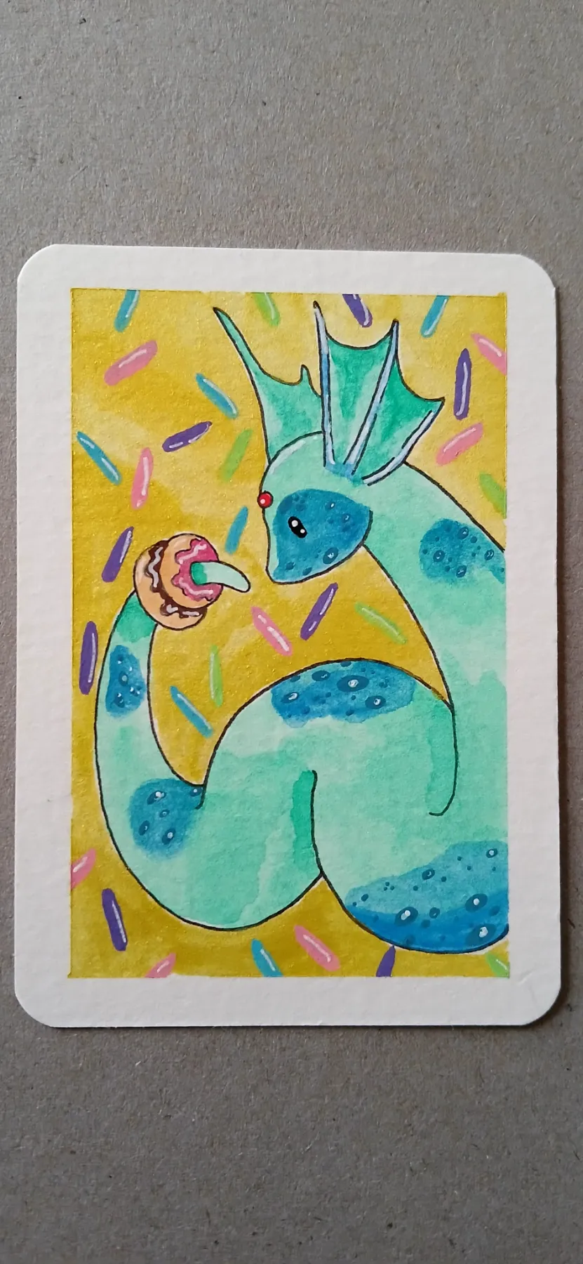 Draconian Sweets 1 of 3 aceo art card