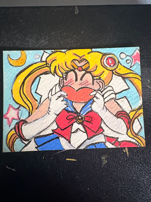 Moon Princess 1/3 edition Sailor Moon Anime aceo art card