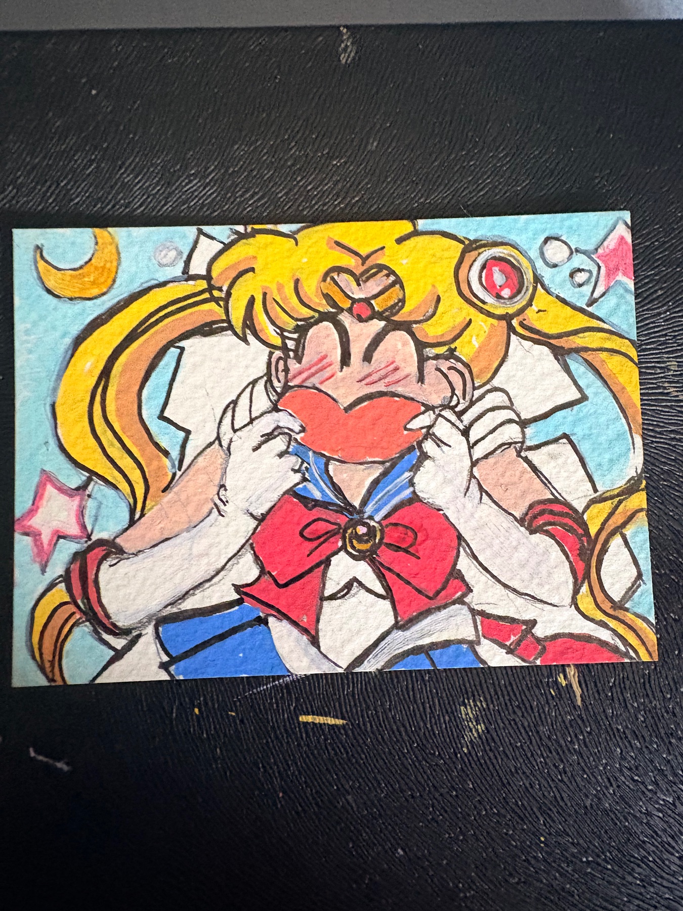 Moon Princess 1/3 edition Sailor Moon Anime aceo art card