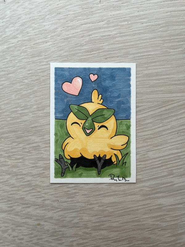 Browt Pokémon ACEO aceo art card