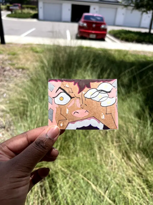 David Martinez Cyberpunk Edgerunners aceo art card